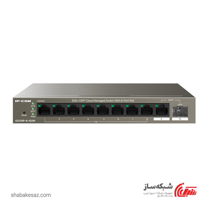 سوییچ شبکه POE آی پی کام Ip-Com G2210P